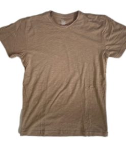 חולצה קצרה בצבע חום בהיר